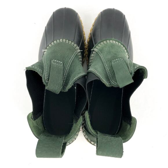 L.L. BEAN Womens Bean 6.5" Chelsea Boots US 9 M Sage Gum Leather NWOB - Picture 10 of 12
